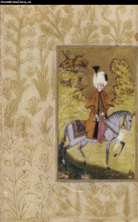 unknow artist A Young Prince on Horseback